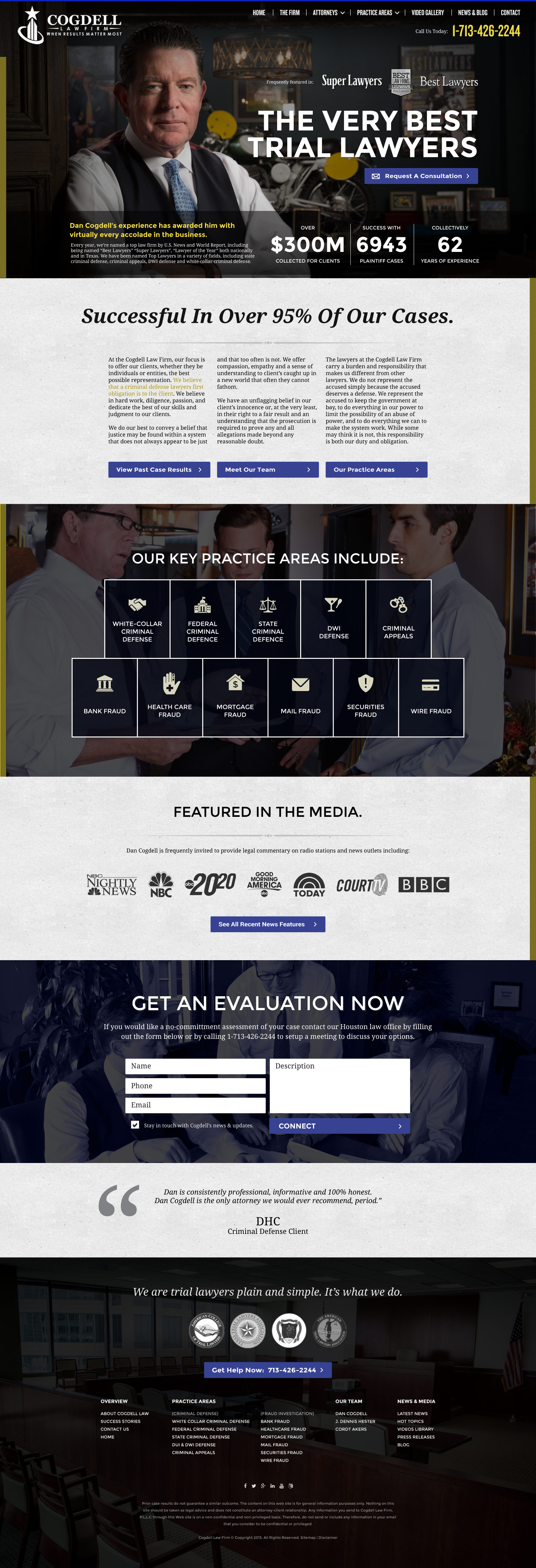 Cogdell Website Design