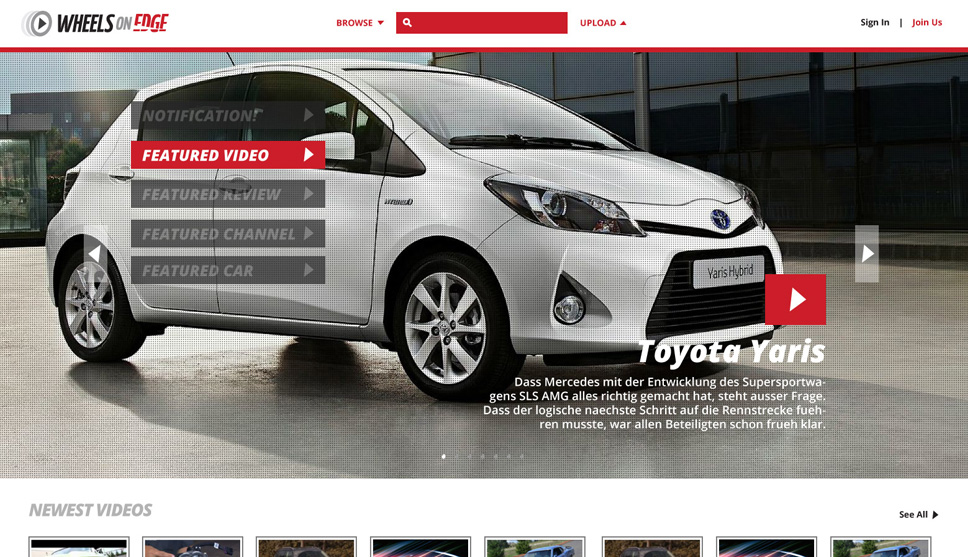 Wheels On Edge Website